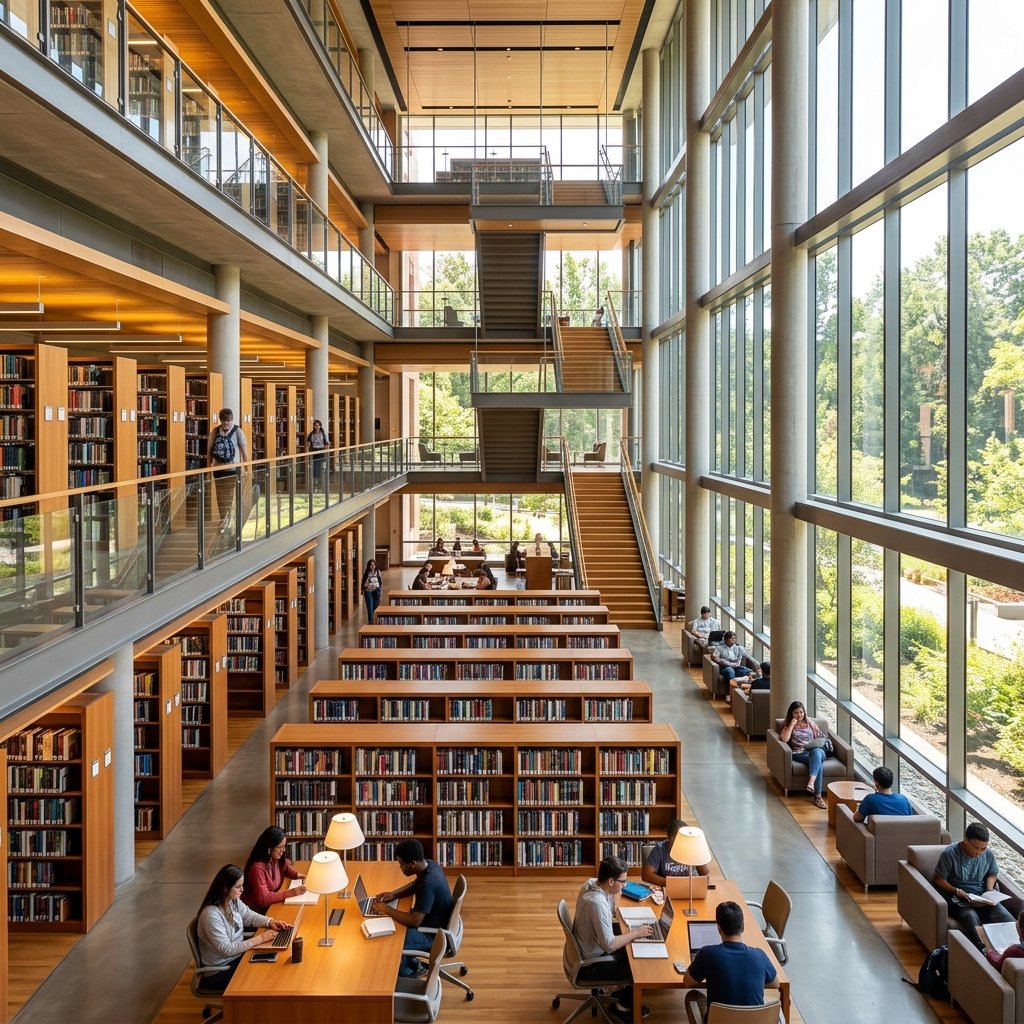 Campus illustration